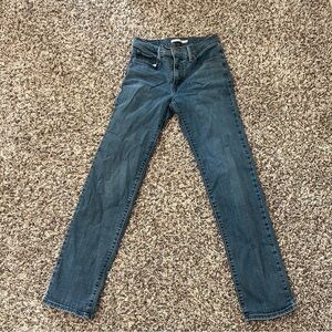 Levi's Blue Straight Leg Jeans